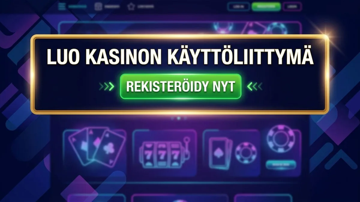 Rekisteröidy bonuksella